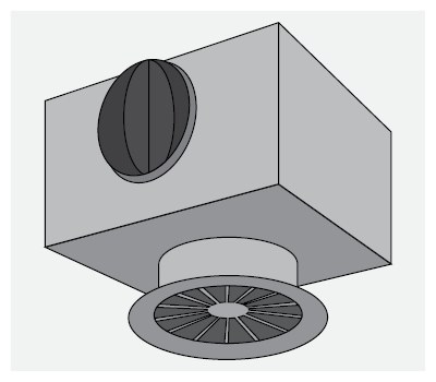 Prinzip eines Drallauslasses